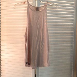 Light Pink Workout Tank Top